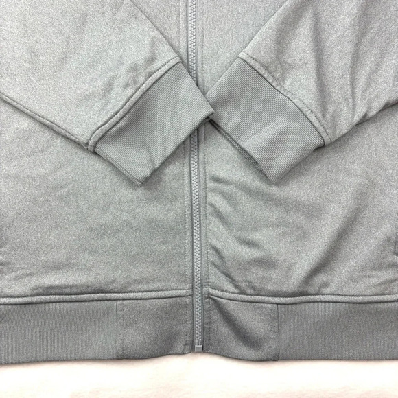 UnderArmour Men’s Gray Heather Coldgear Loose Full Zip Athletic Jacket Size XXL - Picture 5 of 14